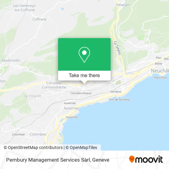 Pembury Management Services Sàrl map