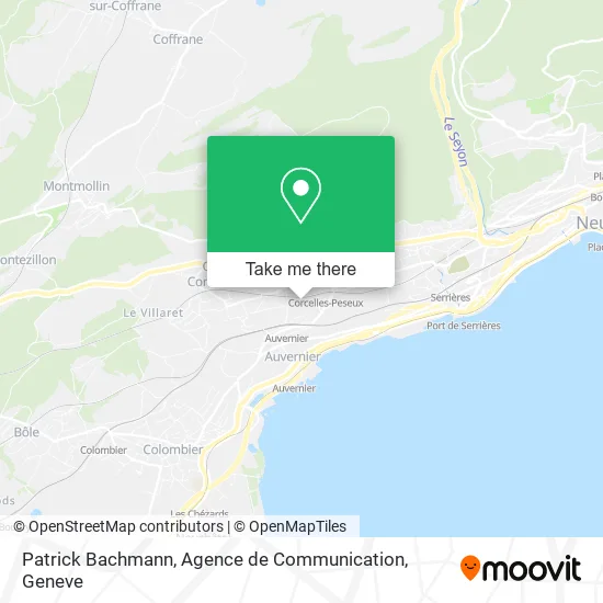 Patrick Bachmann, Agence de Communication map