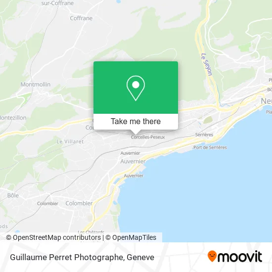 Guillaume Perret Photographe map