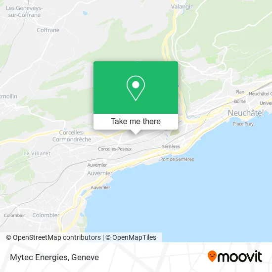 Mytec Energies map