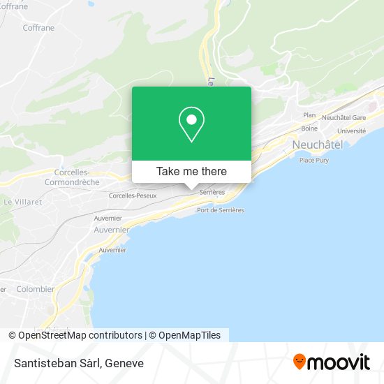 Santisteban Sàrl map