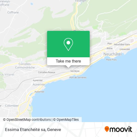 Essima Etanchéité sa map