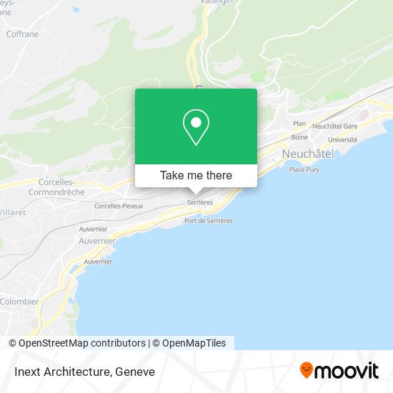 Inext Architecture map