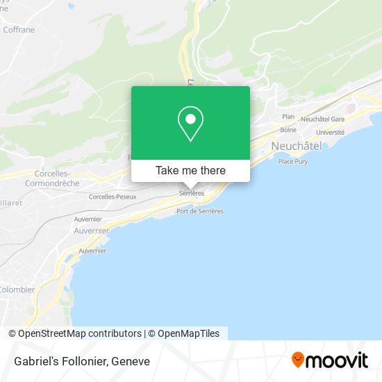 Gabriel's Follonier map