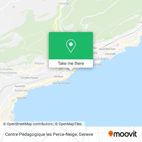 Centre Pédagogique les Perce-Neige map