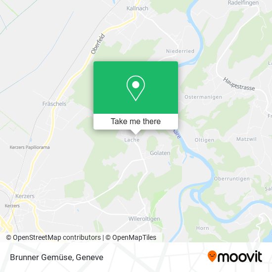 Brunner Gemüse map