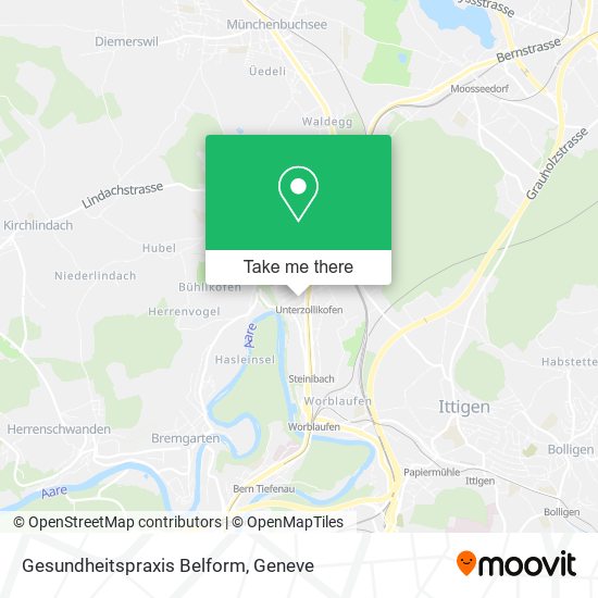 Gesundheitspraxis Belform map