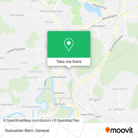 Suissetec Bern map