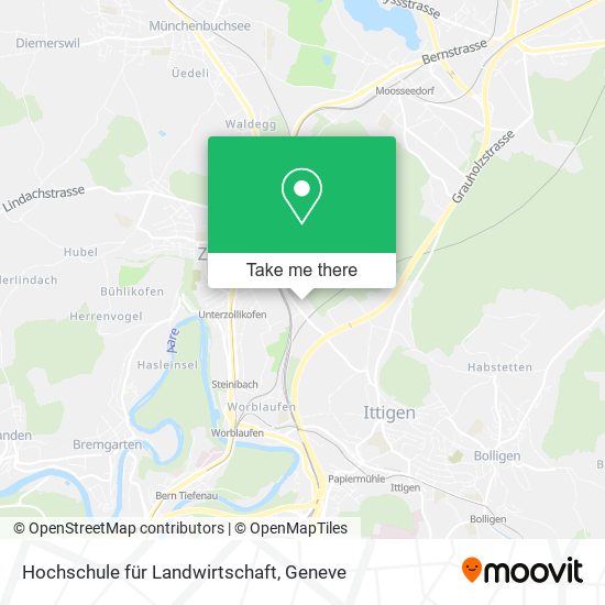 Hochschule für Landwirtschaft map