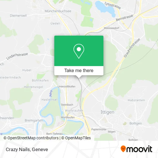 Crazy Nails map