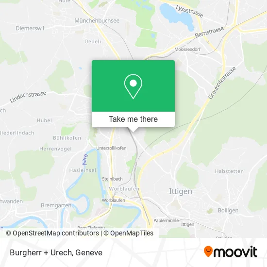 Burgherr + Urech map