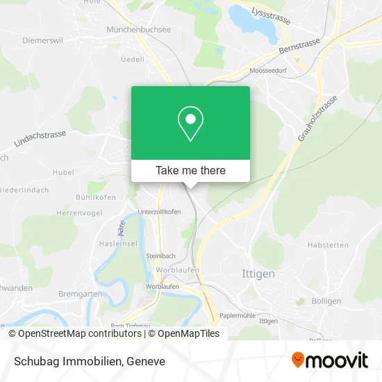Schubag Immobilien map