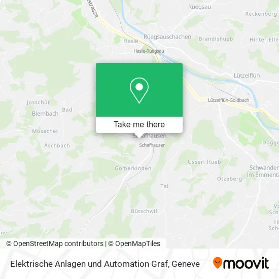 Elektrische Anlagen und Automation Graf map