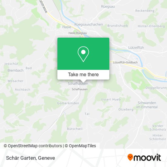 Schär Garten map