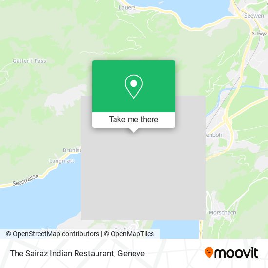 The Sairaz Indian Restaurant plan