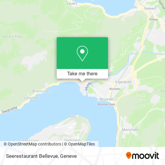 Seerestaurant Bellevue map