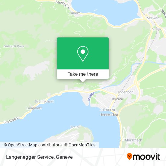 Langenegger Service map