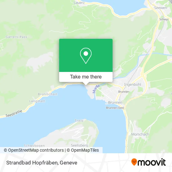 Strandbad Hopfräben map