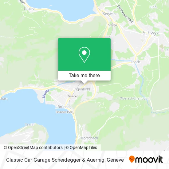 Classic Car Garage Scheidegger & Auernig map
