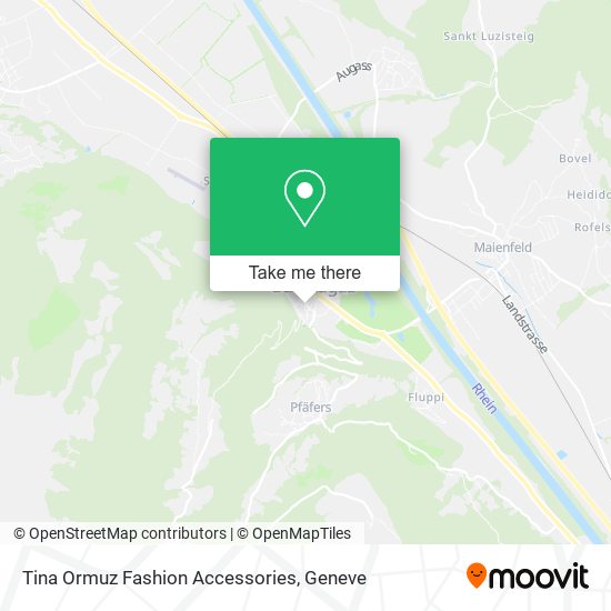 Tina Ormuz Fashion Accessories map