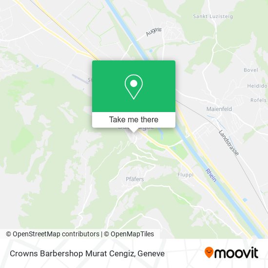 Crowns Barbershop Murat Cengiz map