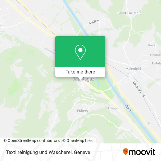 Textilreinigung und Wäscherei map