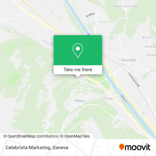 Celebrista Marketing map