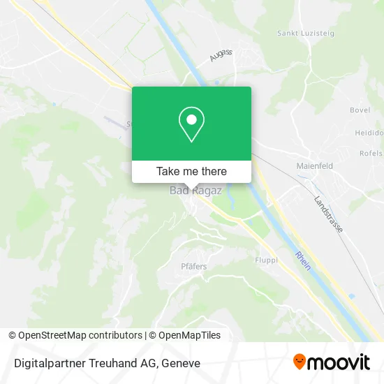 Digitalpartner Treuhand AG map