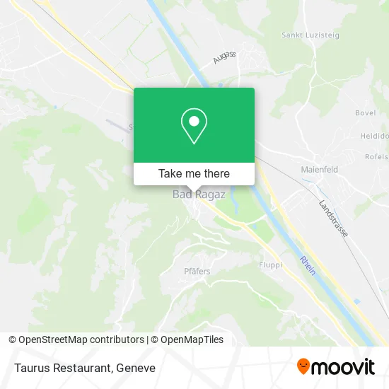 Taurus Restaurant map