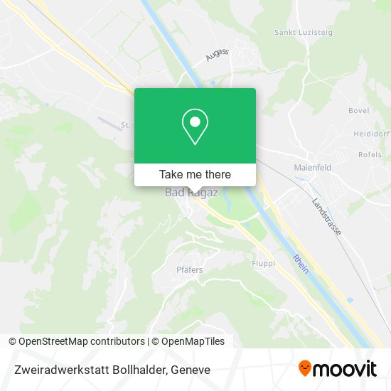 Zweiradwerkstatt Bollhalder plan