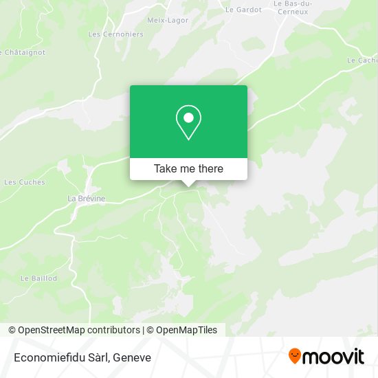 Economiefidu Sàrl map