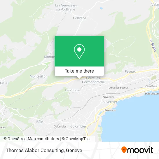 Thomas Alabor Consulting map