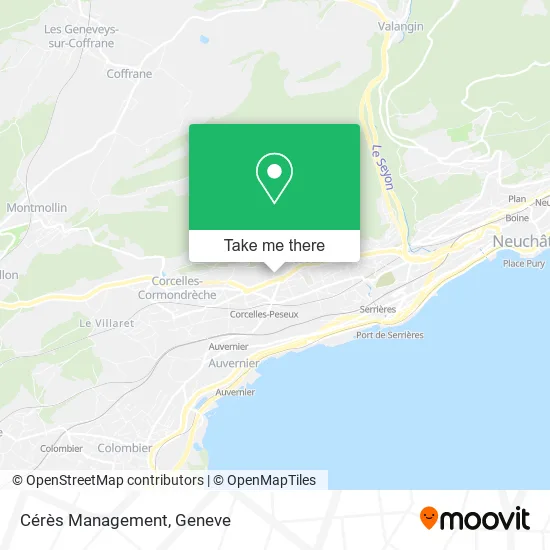 Cérès Management plan