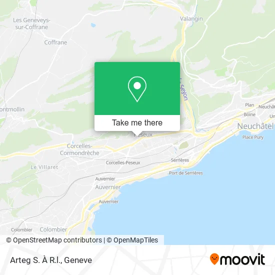 Arteg S. À R.l. map