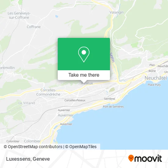 Luxessens map