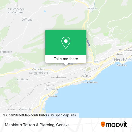 Mephisto Tattoo & Piercing map