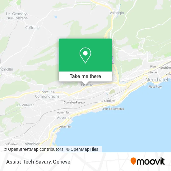 Assist-Tech-Savary map