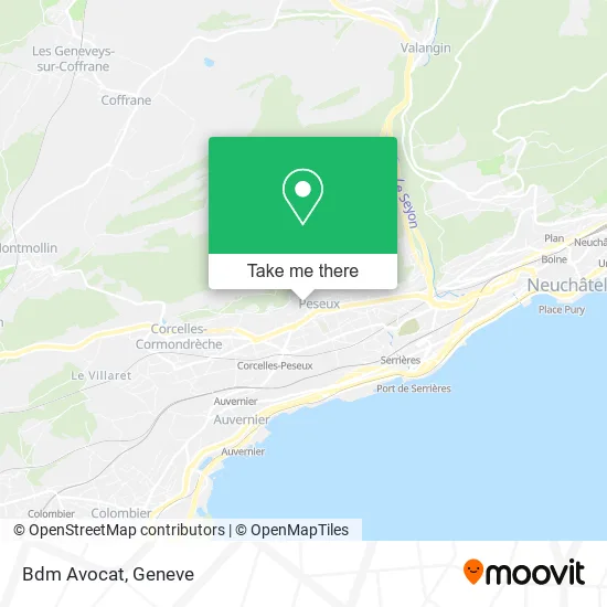 Bdm Avocat map