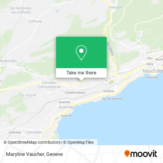 Maryline Vaucher map