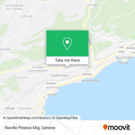 Naville Peseux Mig map