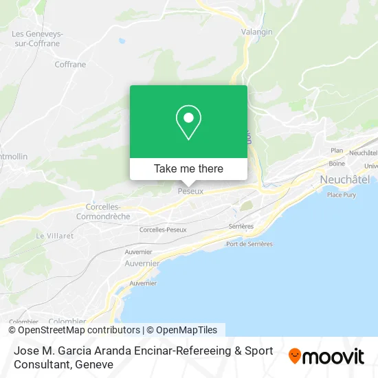 Jose M. Garcia Aranda Encinar-Refereeing & Sport Consultant map