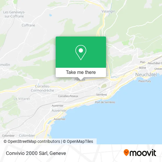 Convivio 2000 Sàrl map