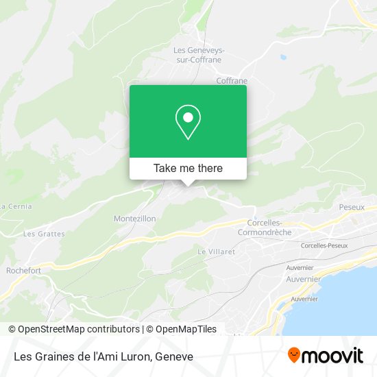 Les Graines de l'Ami Luron map