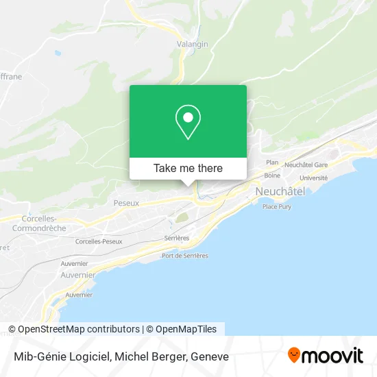 Mib-Génie Logiciel, Michel Berger map