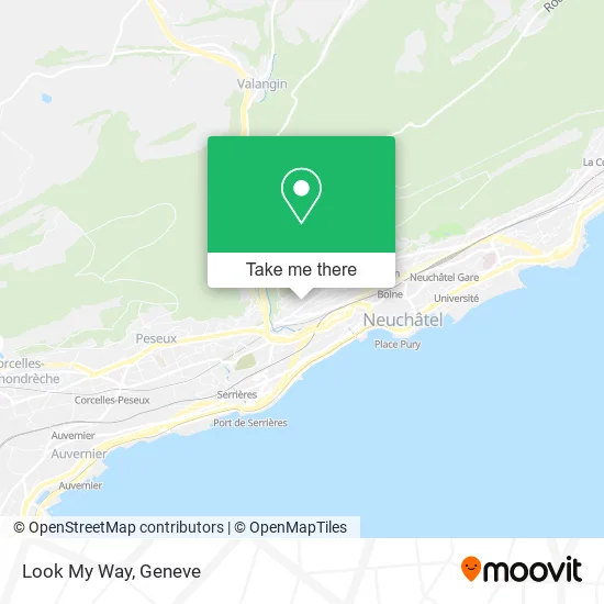 Look My Way map