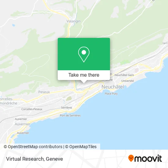 Virtual Research map