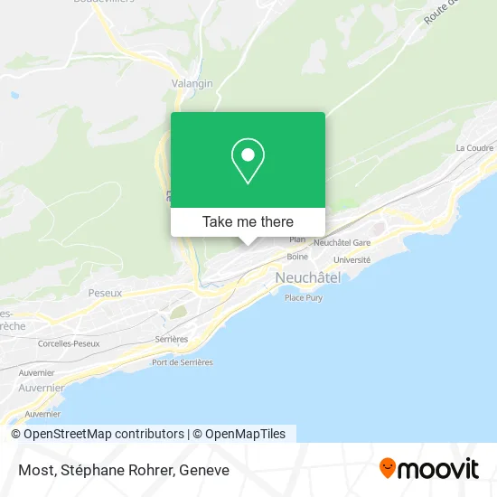 Most, Stéphane Rohrer map