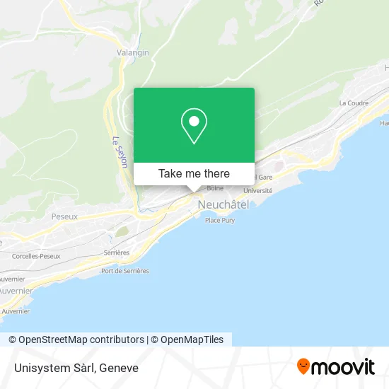 Unisystem Sàrl map
