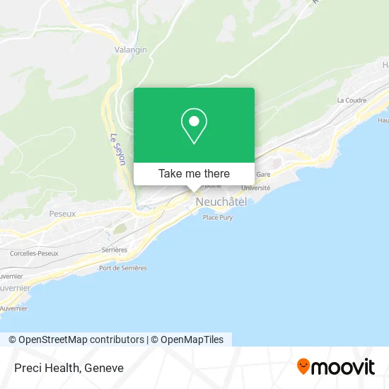 Preci Health map