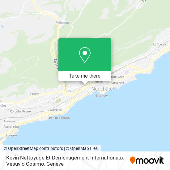 Kevin Nettoyage Et Déménagement Internationaux Vesuvio Cosimo map